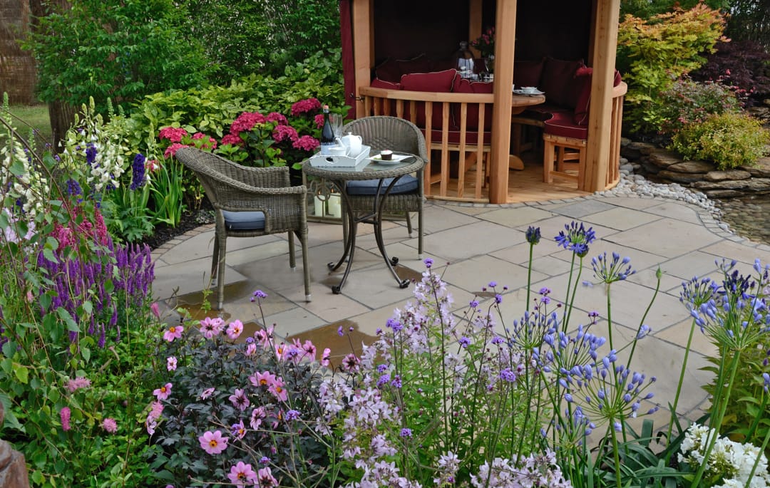 Engelse Tuin met terras